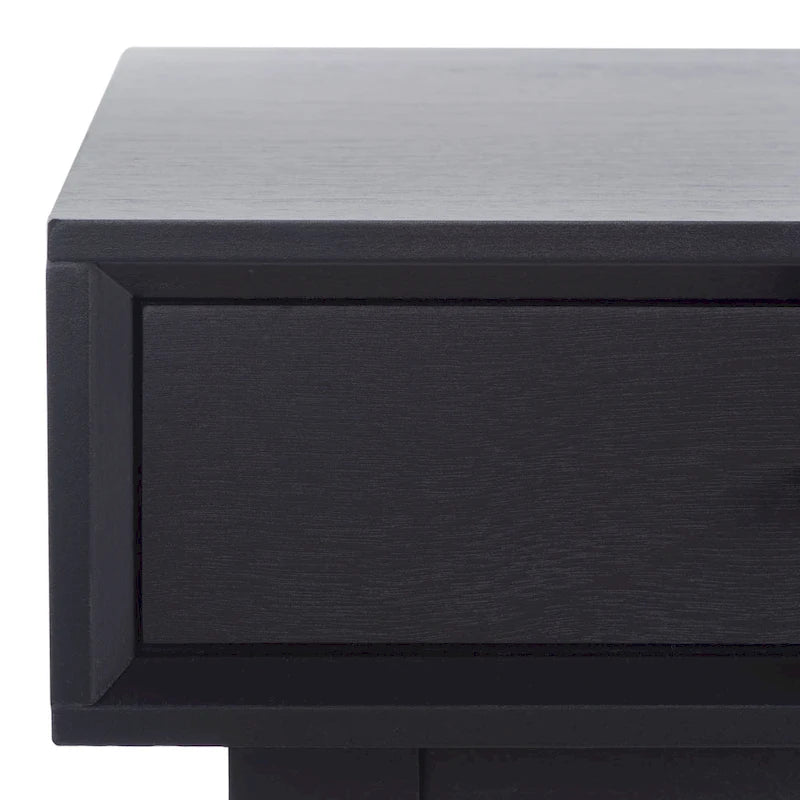 Delsie Mid-Century 3-Drawer Desk