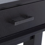 Delsie Mid-Century 3-Drawer Desk