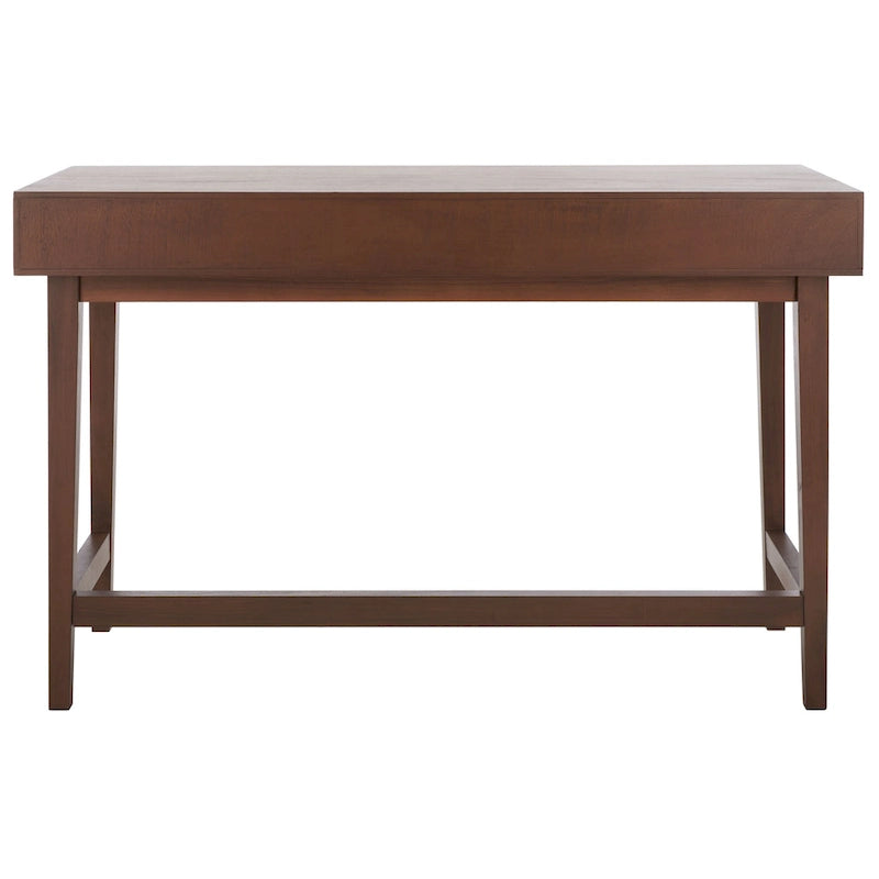 Delsie Mid-Century 3-Drawer Desk