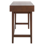 Delsie Mid-Century 3-Drawer Desk