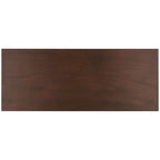 Delsie Mid-Century 3-Drawer Desk