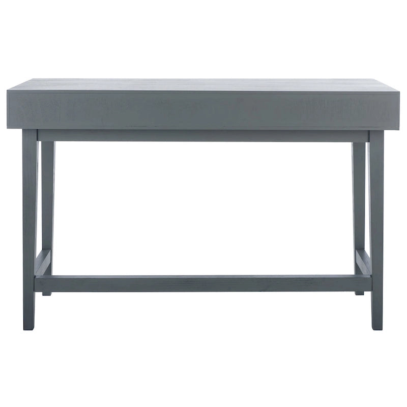 Delsie Mid-Century 3-Drawer Desk