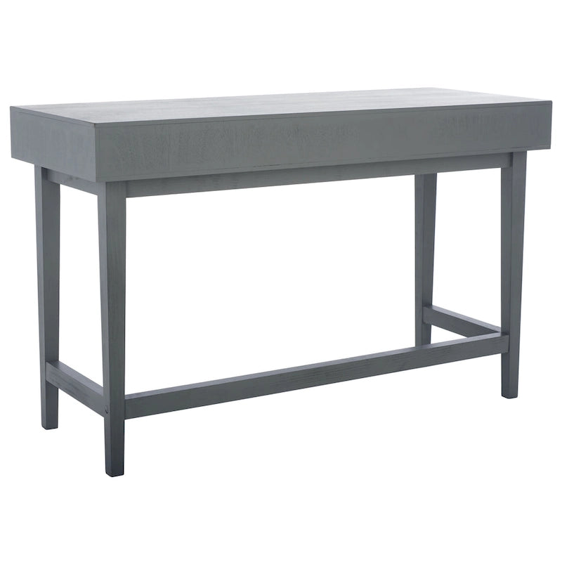 Delsie Mid-Century 3-Drawer Desk
