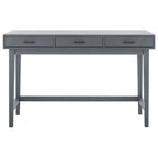 Delsie Mid-Century 3-Drawer Desk