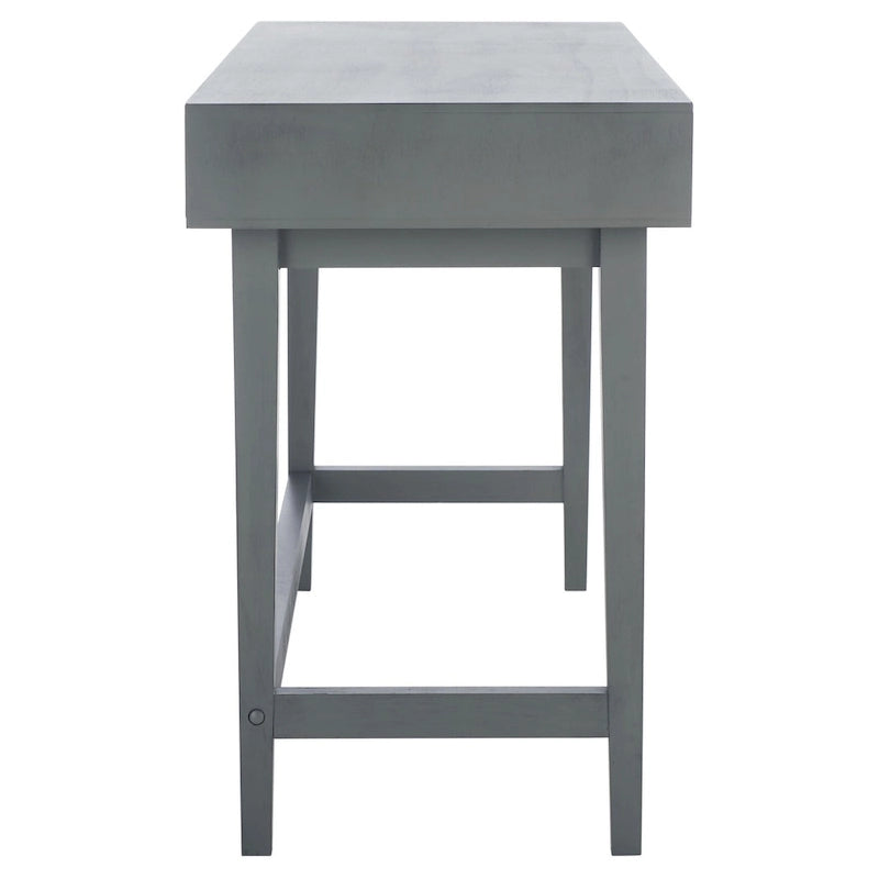 Delsie Mid-Century 3-Drawer Desk