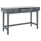 Delsie Mid-Century 3-Drawer Desk