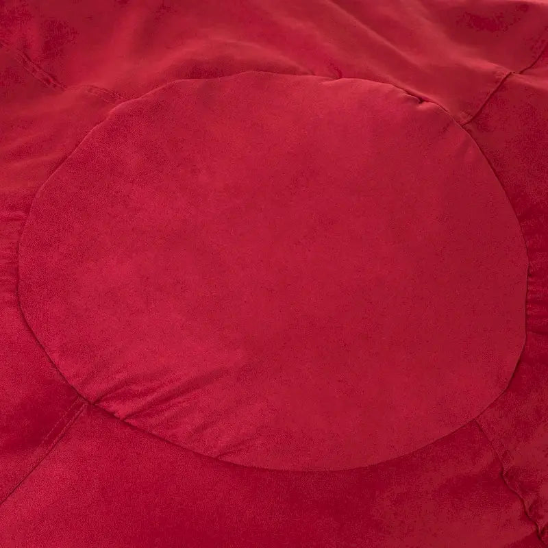 5-Foot Shredded Foam Bean Bag Chair with Removable Microsuede Cover