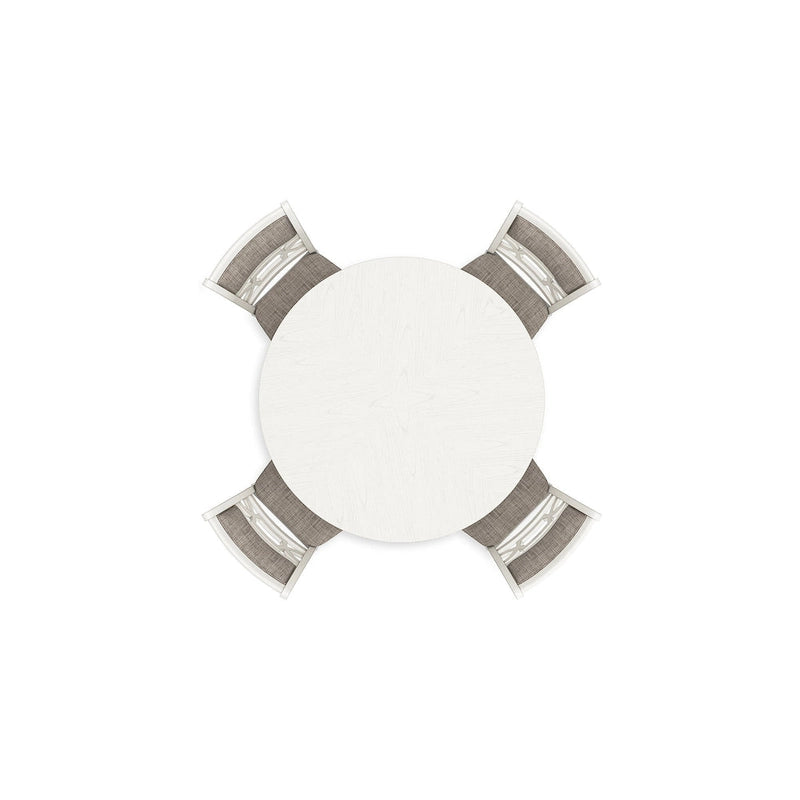 Counter Height Dining Table and Bar Stool Set (Set of 5)