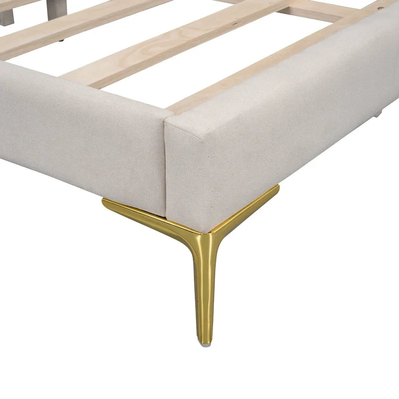 Upholstered Daybed with Guardrail and Headboard