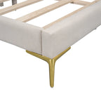 Upholstered Daybed with Guardrail and Headboard