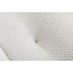 Beige Button-Tufted Accent Chair with High-Density Foam Cushion