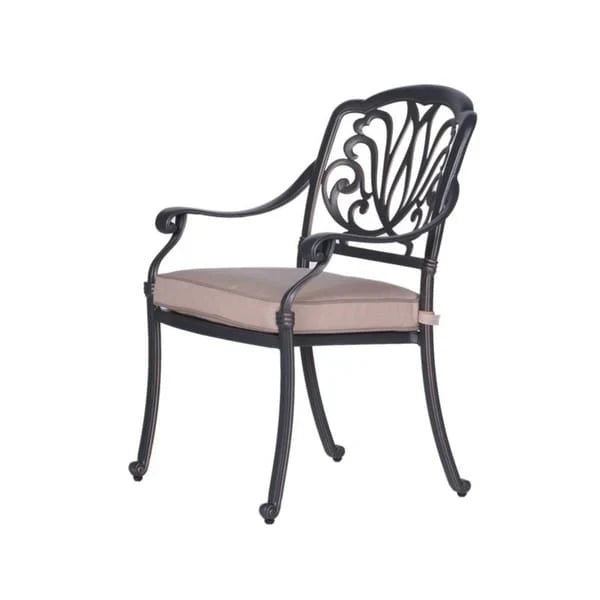 Manasquan 13-piece Gunmetal Aluminum Dining Set by Havenside Home