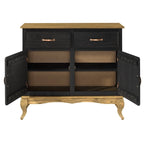 Buffet en bois vert