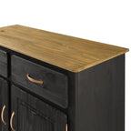 Buffet en bois vert