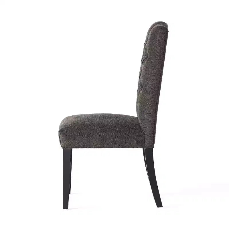 Lot de 2 chaises de salle à manger à dossier en forme de couronne - Christopher Knight Home