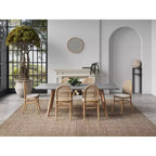 Set of 4 Paragon Dining Chairs: Upholstered, Ash Wood Frame, No Assembly - Manhattan Comfort