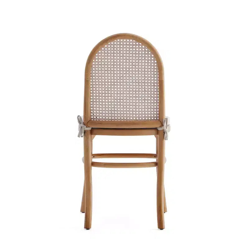 Lot de 4 chaises de salle à manger Paragon : Rembourrées, cadre en frêne, aucun assemblage requis - Manhattan Comfort