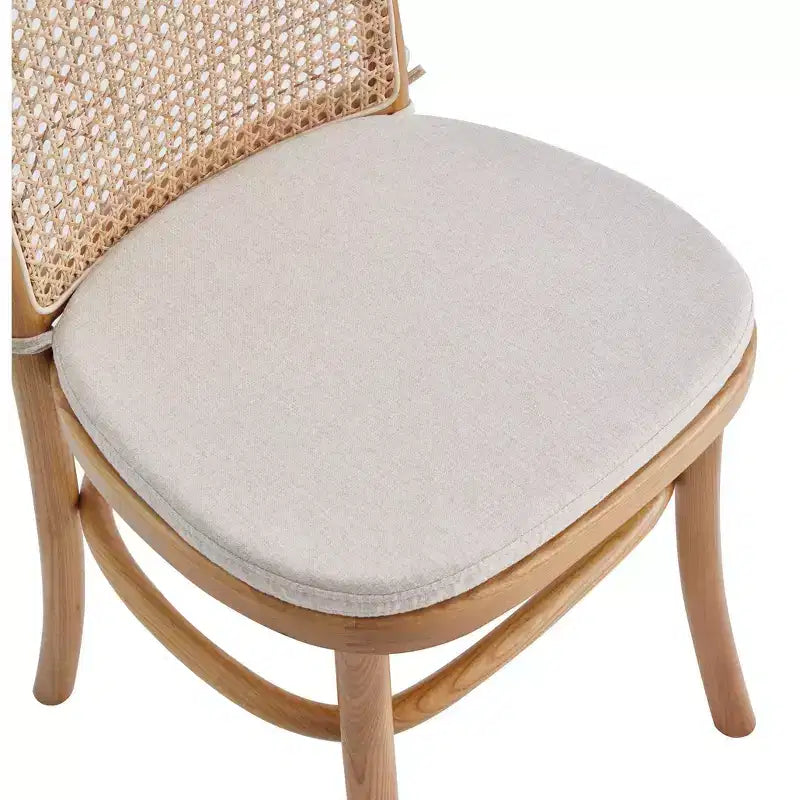 Lot de 4 chaises de salle à manger Paragon : Rembourrées, cadre en frêne, aucun assemblage requis - Manhattan Comfort
