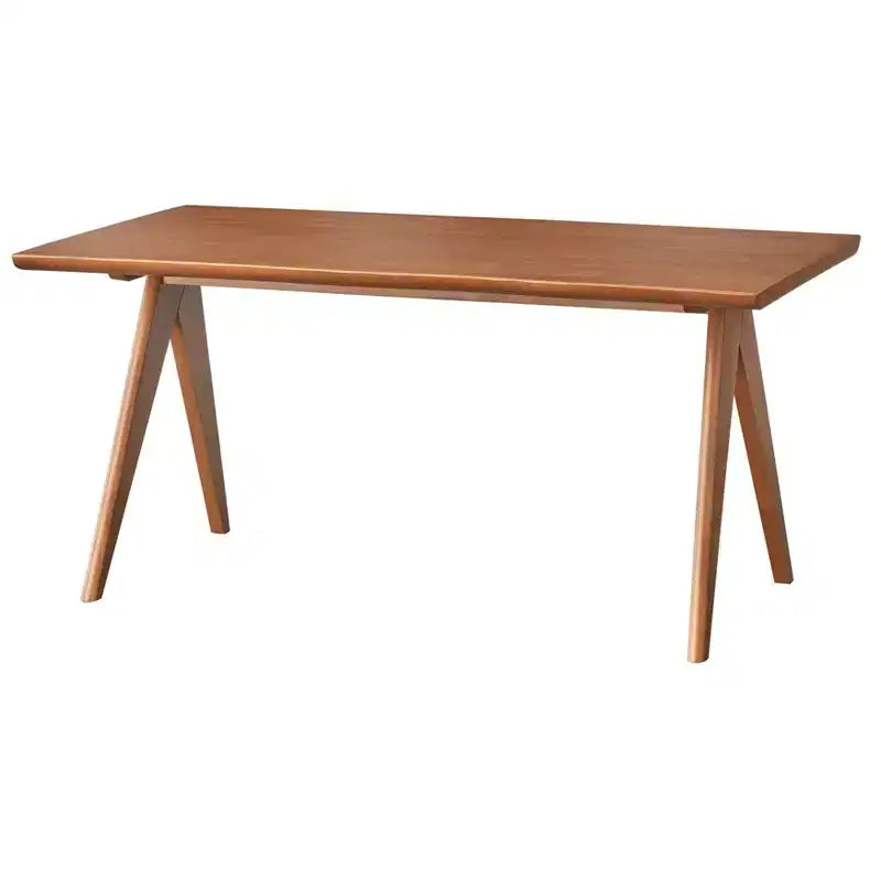 Ensemble de salle à manger moderne 7 pièces Valentina Buylateral 1 table 4 chaises 2 fauteuils Noyer clair