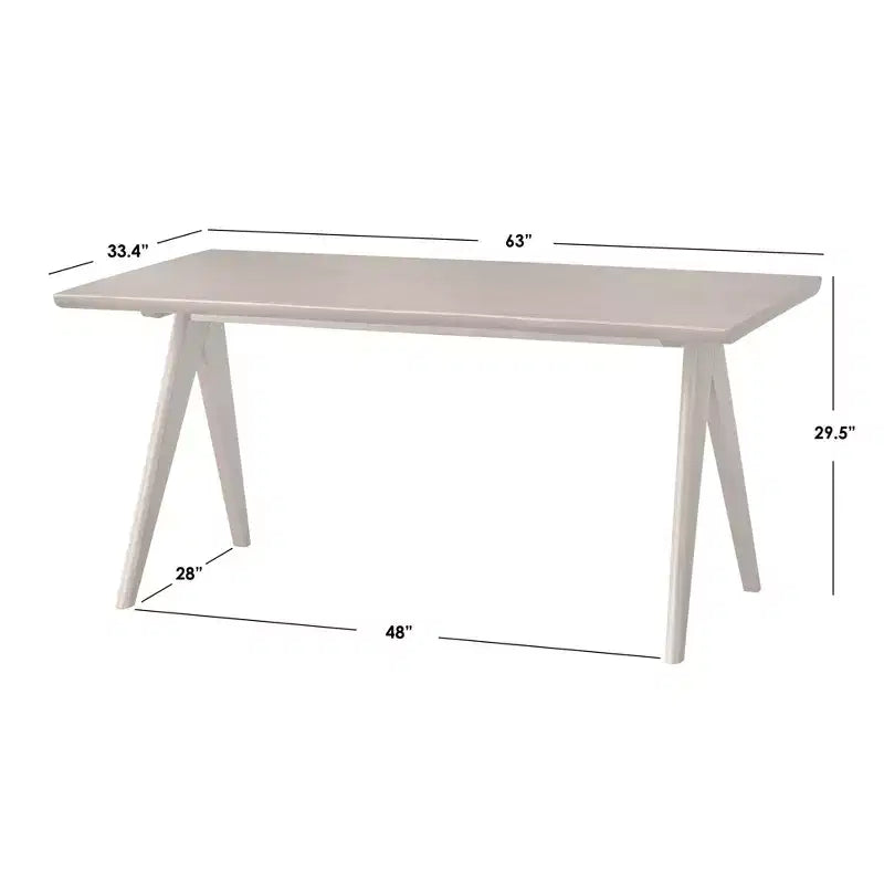 Ensemble de salle à manger moderne 7 pièces Valentina Buylateral 1 table 4 chaises 2 fauteuils Noyer clair