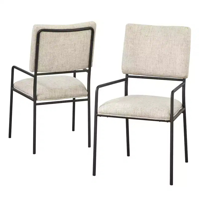Lifestorey Ensemble repas Indra 5 pièces crème : plateau imitation marbre, piètement en métal noir