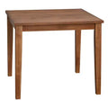 Lifestorey Carmen Transitional 36" Square Dining Table Beige