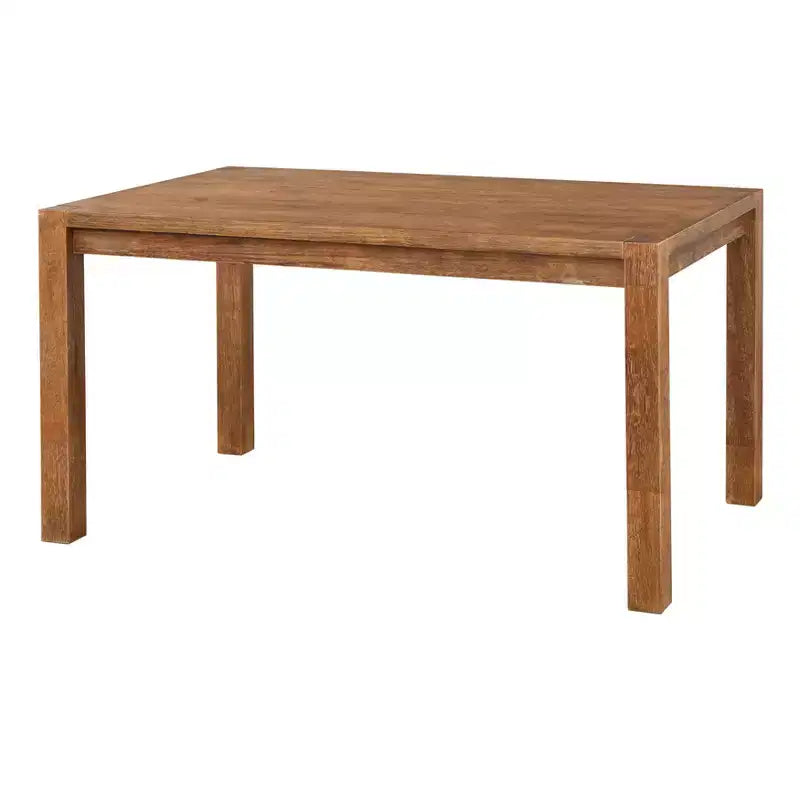 Ensemble de salle à manger Buylateral 3 pièces Verdon de style ferme moderne avec banc, couleur bois flotté