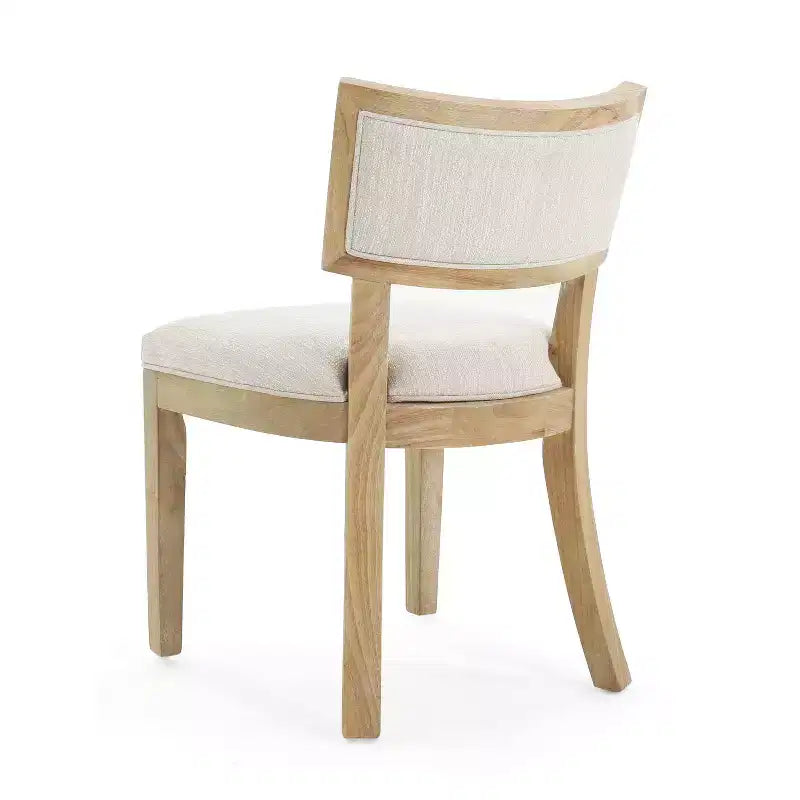 Christopher Knight Home Ezra Ensemble de salle à manger ovale extensible 5 pièces en tissu rembourré beige/fauve