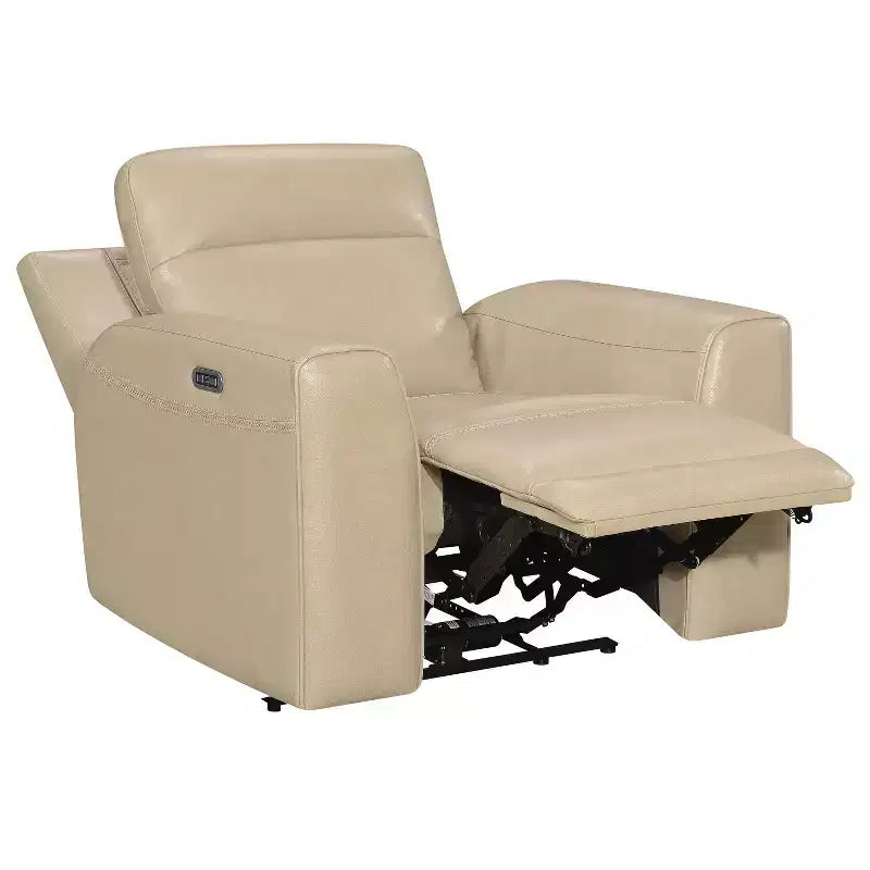 Fauteuil inclinable électrique Doncella Sable - Steve Silver Co.