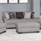 HOMES: Inside + Out Trikwin 96 po, coussin d'assise en T beige, gris