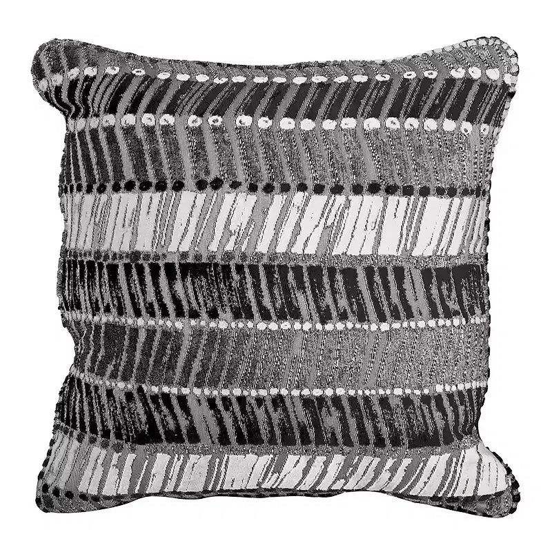 HOMES: Inside + Out Trikwin 96 po, coussin d'assise en T beige, gris