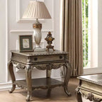 Table d'appoint Ragenardus Acme Furniture, finition chêne vintage