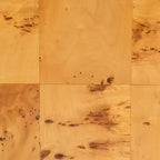 bali & pari Netra Commode 6 Tiroirs en Bois de Ronce Clair Mappa Burl
