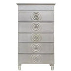 Tiroir de rangement décoratif Varian de 31 po, finition argent et miroir - Acme Furniture