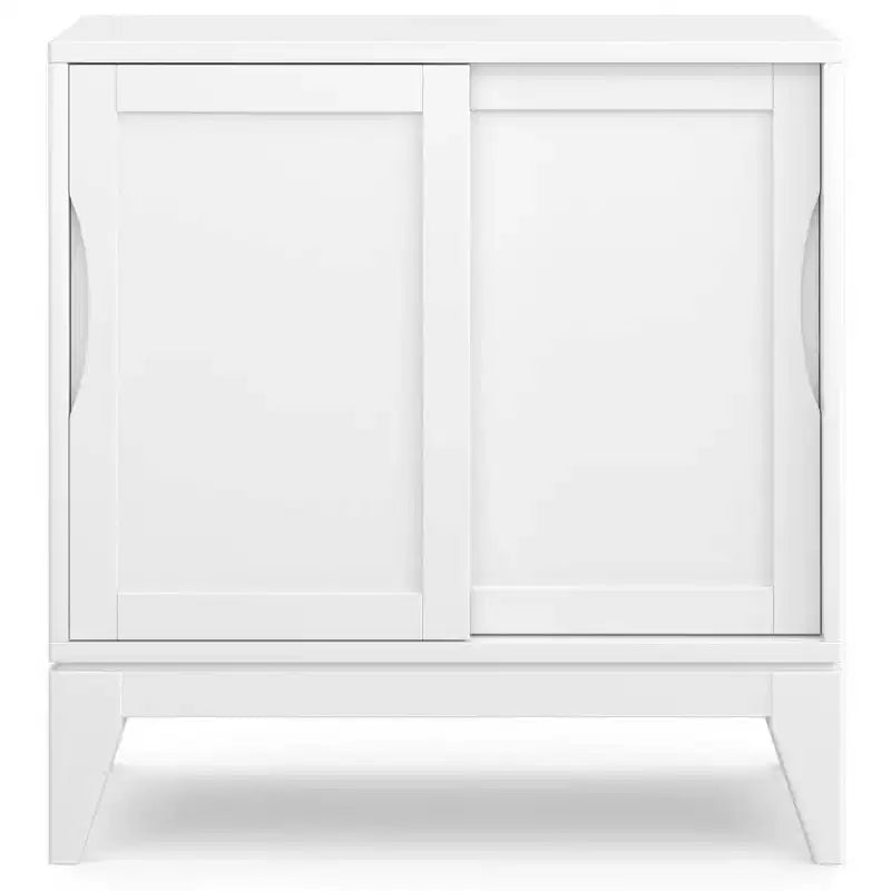 WyndenHall Pearson Low Storage Cabinet White