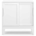 WyndenHall Pearson Low Storage Cabinet White
