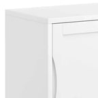 WyndenHall Pearson Low Storage Cabinet White