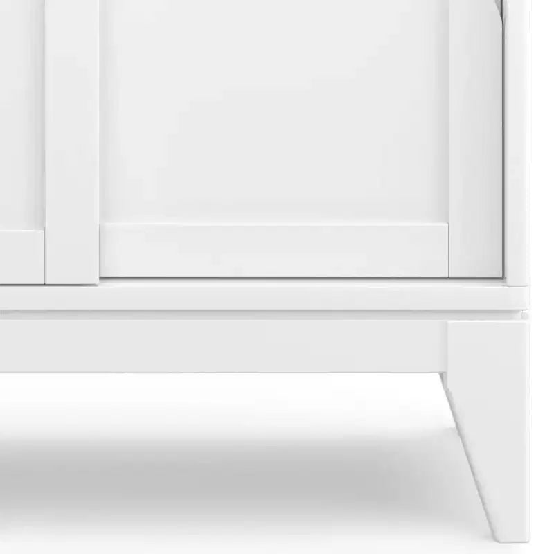 WyndenHall Pearson Low Storage Cabinet White