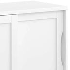 WyndenHall Pearson Low Storage Cabinet White