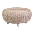 East at Main Borneo Round Coffee Table Tan