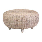 East at Main Borneo Round Coffee Table Tan