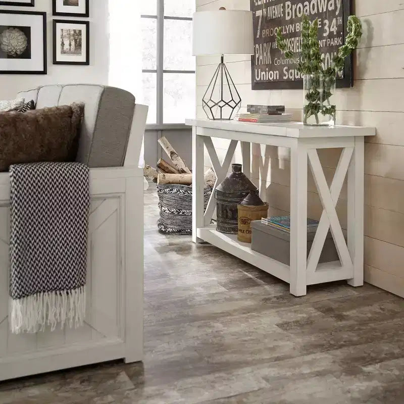 Console de style bord de mer – Blanc cassé – Home Styles