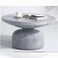 30.12" Laddie Coffee Table Weathered Gray Finish - Acme Furniture