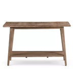 Console rectangulaire Milani Natural - Steve Silver Co. : Bois de manguier, Entrée, Étagère fixe