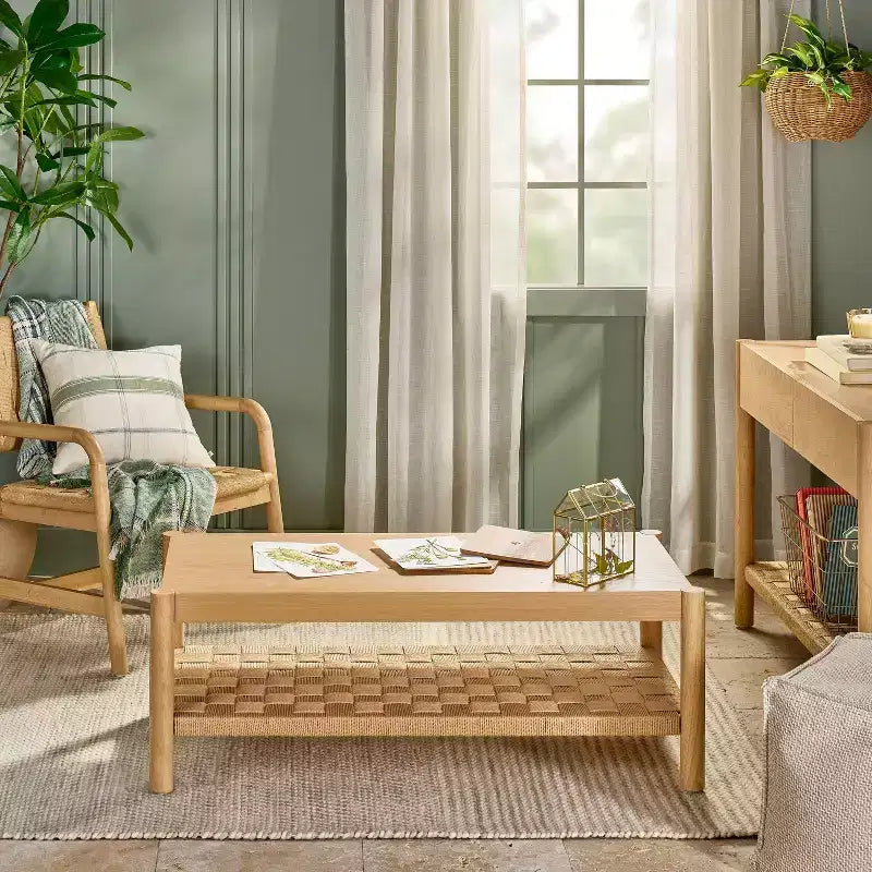 Table basse à pieds tourillons - Hearth & Hand™ avec Magnolia