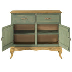Buffet en bois vert