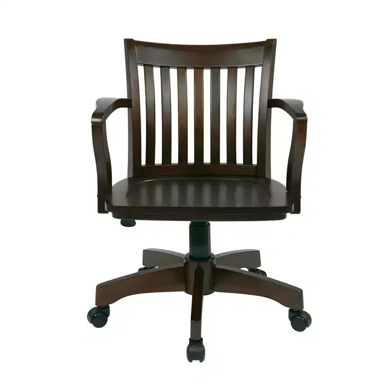 Fauteuil de banquier de luxe en bois - OSP Home Furnishings