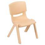 Ensemble Table d'activités Ronde Ajustable en Hauteur Emma et Oliver de 33 po avec 2 Chaises