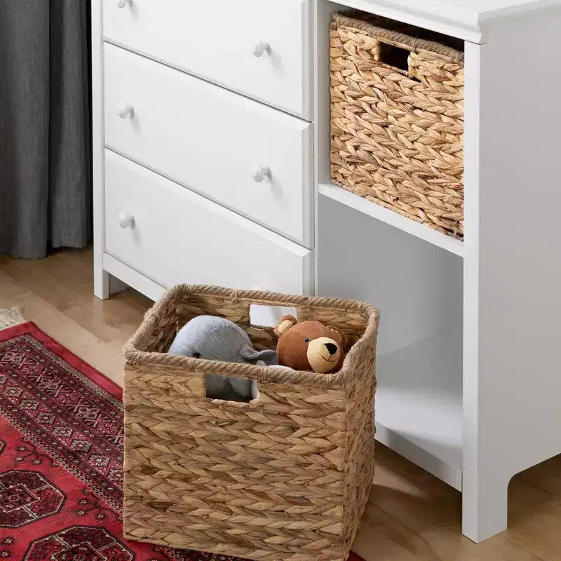 Commode 3 tiroirs avec paniers Cotton Candy - South Shore