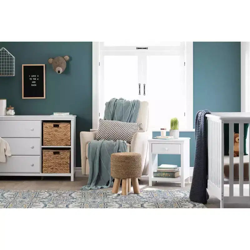 Commode 3 tiroirs avec paniers Cotton Candy - South Shore